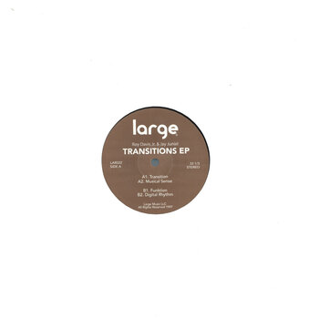 Roy Davis Jr. & Jay Juniel – Transitions EP 12" (2025 Reissue, Large Records)