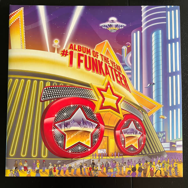 Bootsy Collins – Album Of The Year #1 Funkateer LP (2025, Yellow Clear Vinyl, Bootzilla Productions)