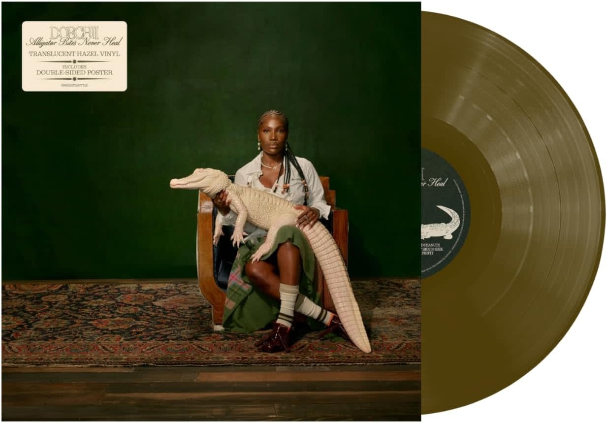 Doechii – Alligator Bites Never Heal LP (2025, Hazel Translucent Vinyl, Top Dawg Entertainment)