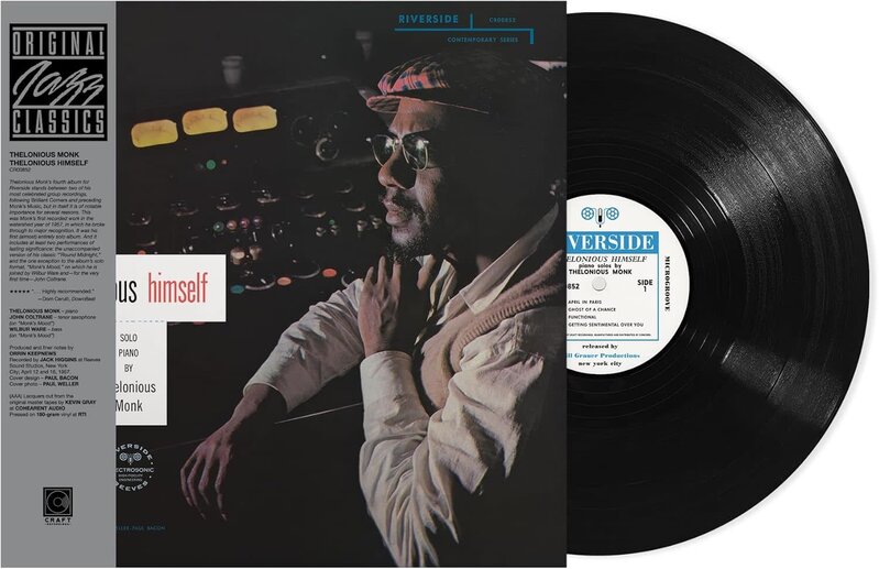 Thelonious Monk – Thelonious Himself LP (2025 Reissue, Original Jazz Classics - Riverside Contemporary Series)