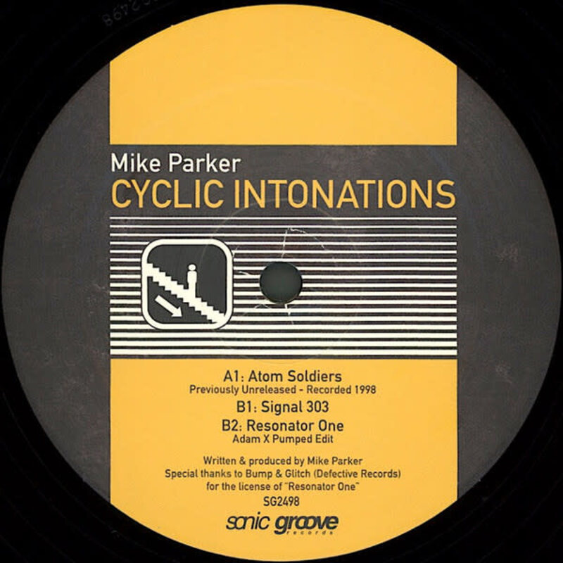 Mike Parker – Cyclic Intonations 12" (2024, Sonic Groove)