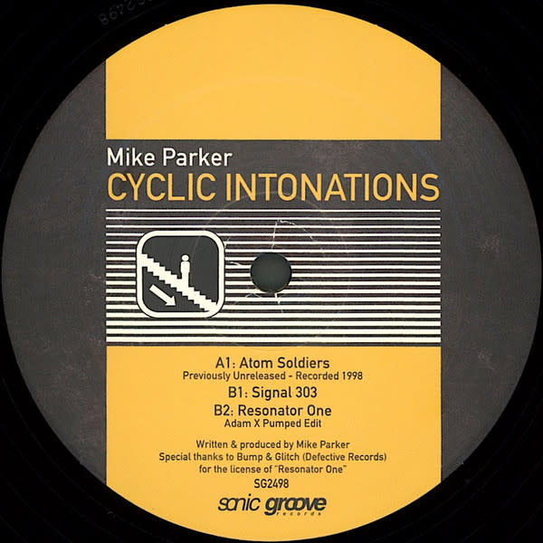 Mike Parker – Cyclic Intonations 12" (2024, Sonic Groove)