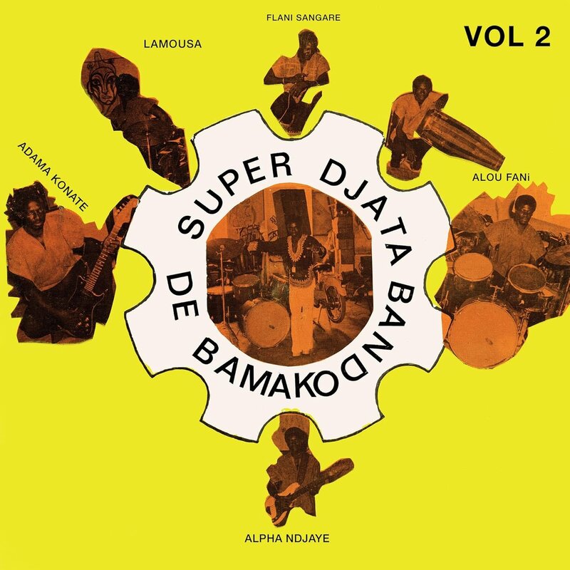 Super Djata Band De Bamako – Vol 2 (Feu Vert 81-82) LP (2025 Reissue, Psychedelic Shadow Colored Vinyl, Numero Group)