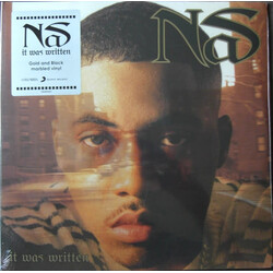 Nas - It Was Written 2LP (2023 Reissue), Gold / Black Marbled