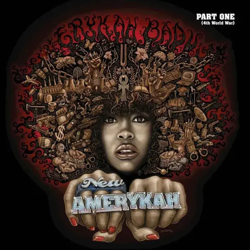 Erykah Badu - New Amerykah: Part One (4th World War) 2LP (2022 Reissue), Purple Vinyl