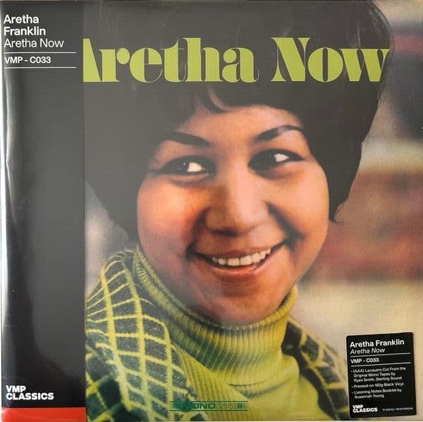 Aretha Franklin – Aretha Now LP (2023 Reissue, Vinyl Me, Please. Classics Series)