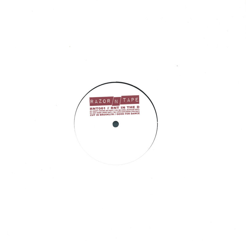 Glenn Underground / Rahaan / Jkriv / The Patchouli Brothers – RNT In The D 12" (2025, Razor-N-Tape)