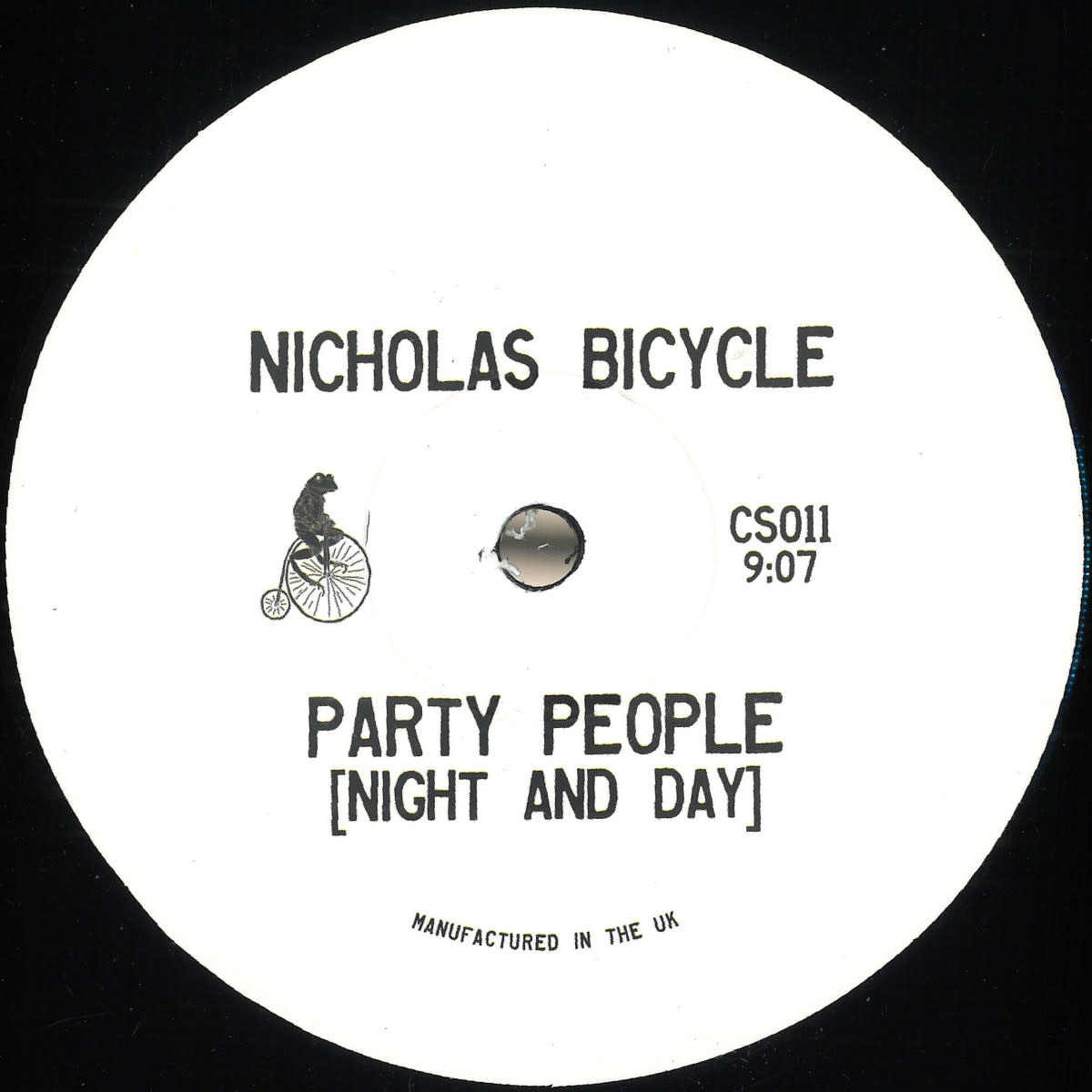 Nicholas Bicycle – Party People 12" (2025, Chosen Spokes)