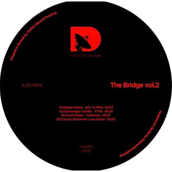 Various – The Bridge Vol. 2 12" (2025, Minimal Detroit Audio)