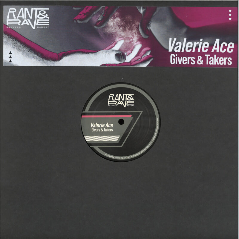 Valerie Ace - Givers & Takers 12" (2024, Rant & Rave Records)