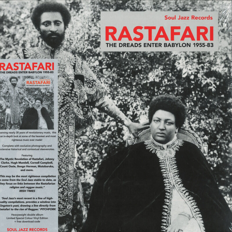 Various – Rastafari (The Dreads Enter Babylon 1955-83) 2LP (2024, Blue Vinyl, Soul JAzz Records)