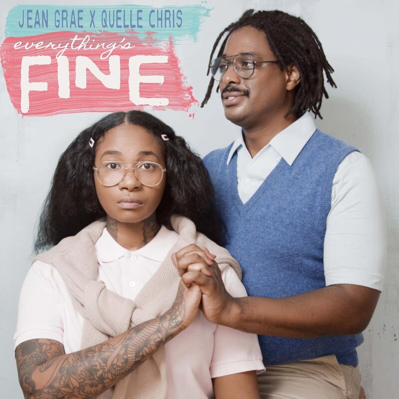 Jean Grae & Quelle Chris – Everything's Fine LP (2025 Reissue, Triple color-in-color Vinyl, Mello Music Group)