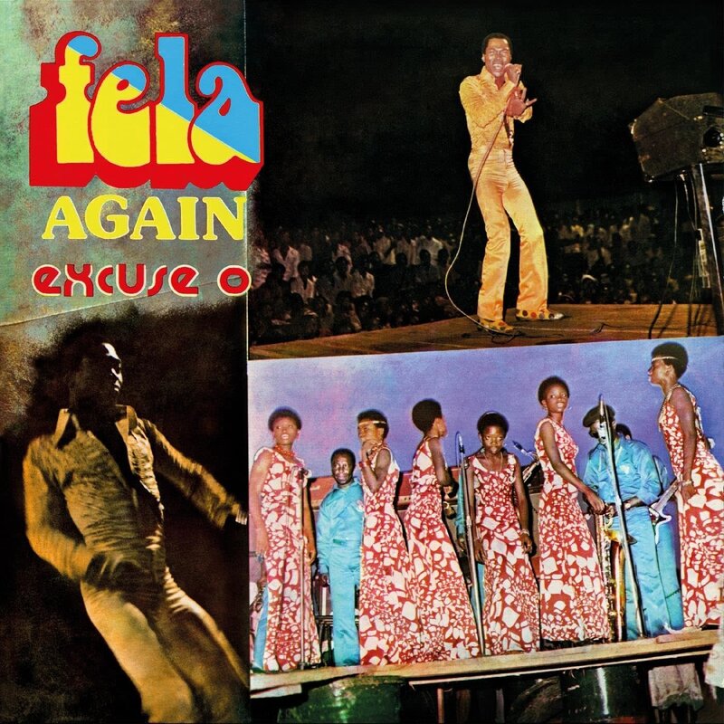 Fela Kuti And The Africa 70 – Excuse O LP (2024 Reissue, Orange Vinyl, Knitting Factory Records)