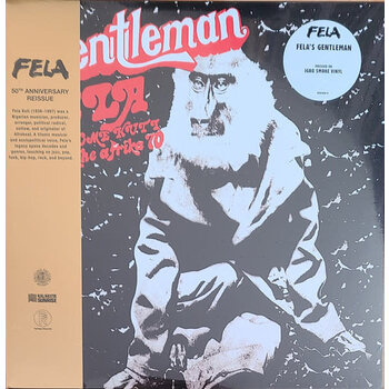 Fela Ransome Kuti & The Afrika 70 – Gentleman LP (2023 Reissue, Knitting Factory Records - Fela 50th Anniversary)