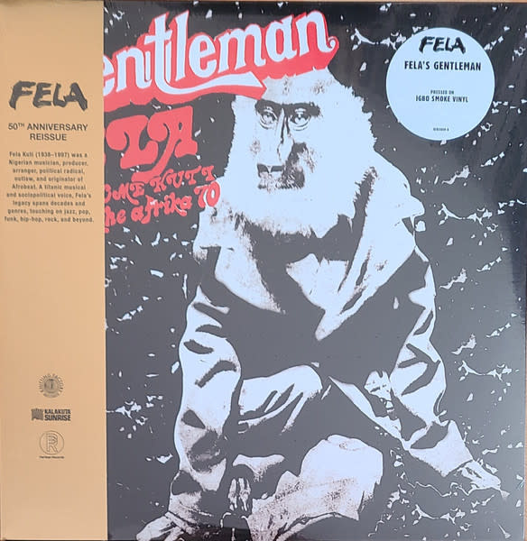 Fela Ransome Kuti & The Afrika 70 – Gentleman LP (2023 Reissue, Knitting Factory Records - Fela 50th Anniversary)