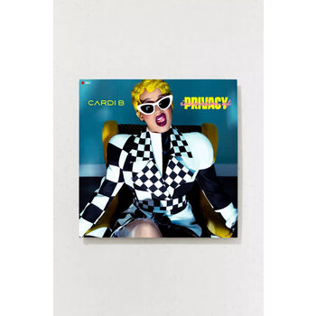 (VINTAGE) Cardi B - Invasion of Privacy 2LP [Cover,Discs:VG+](2023), Clear [Crystal]