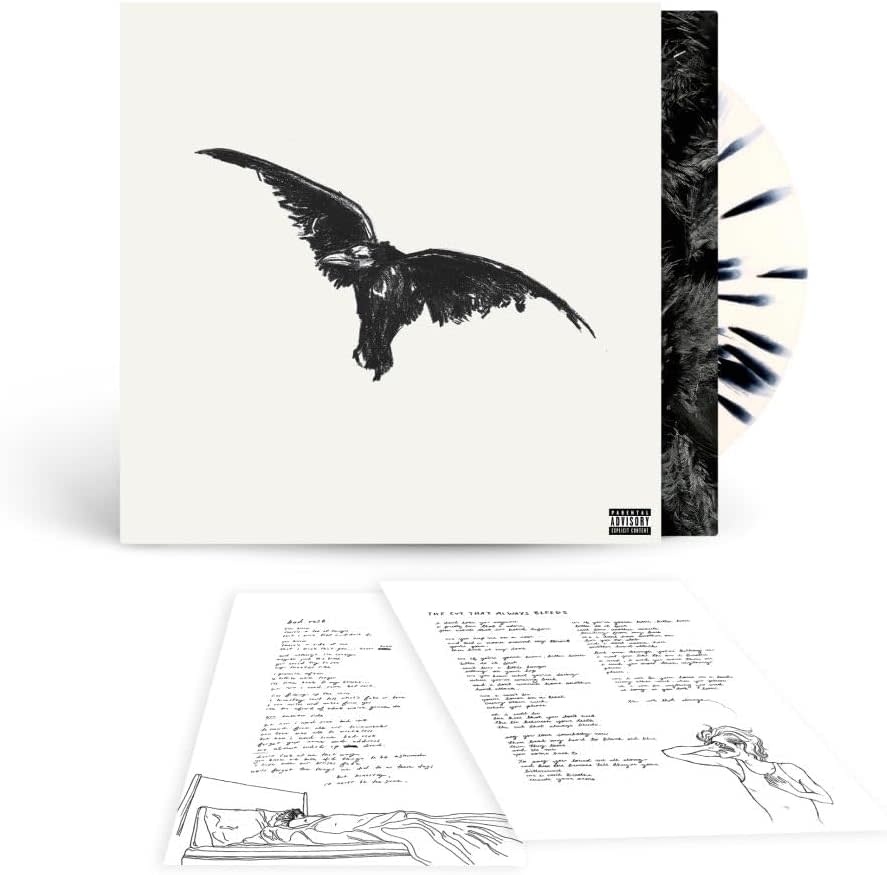 Conan Gray – Kid Krow, Decomposed LP (2025, White With Black Splatter Vinyl, 5 Year Anniversary Edition, Republic Records)