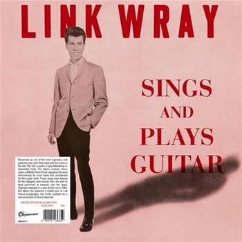 Link Wray – Sings And Plays Guitar LP (2025 Reissue, Clear Vinyl, Destination Moon)