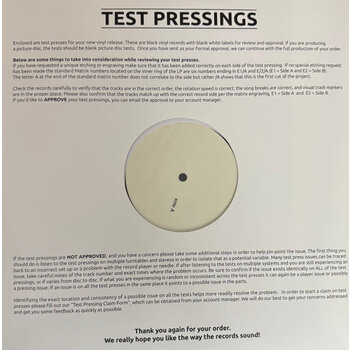 Vic Spencer – IMPACT LP TEST PRESSING (2022, GoodFelons)