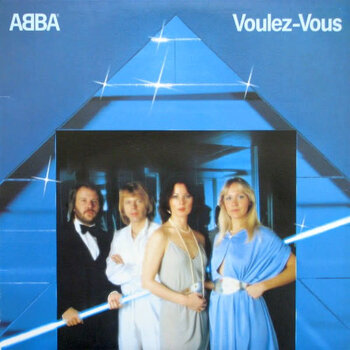 (VINTAGE) ABBA - Voulez-Vous LP [Cover:NM,Disc:VG+](1979,Canada), w/ Bonus Mail Order Fan Club Slips
