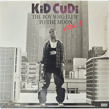 (VINTAGE) Kid Cudi - The Boy Who Flew To The Moon Vol. 1 2LP [Cover,Discs:VG+](2023,US),Compilation