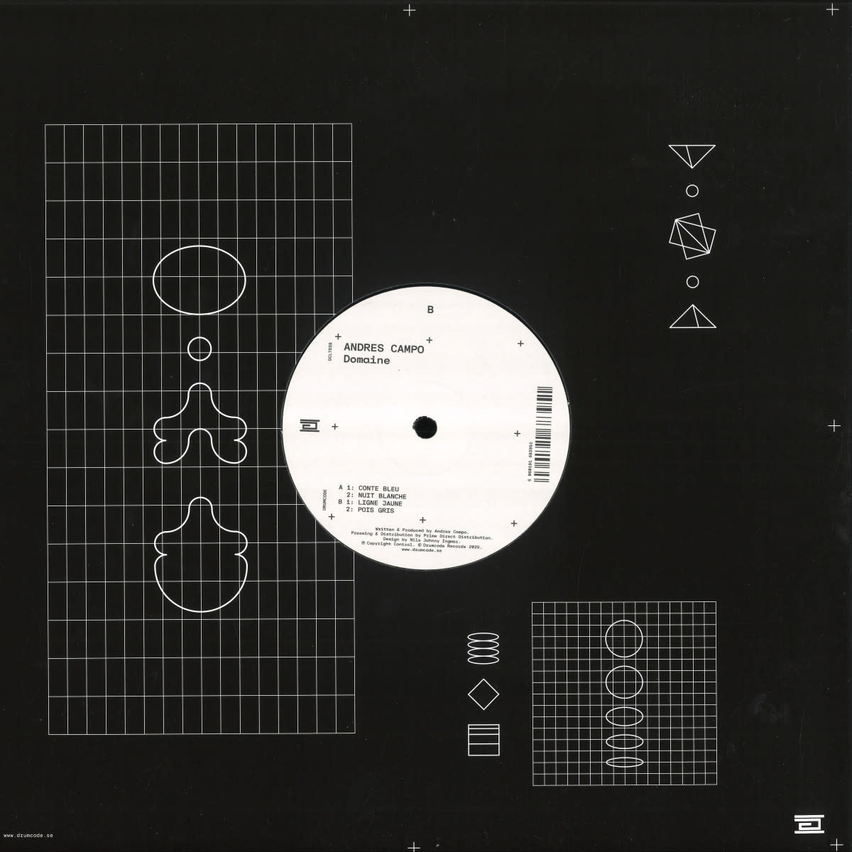 Andres Campo – Domaine 12" (2025, Drumcode)