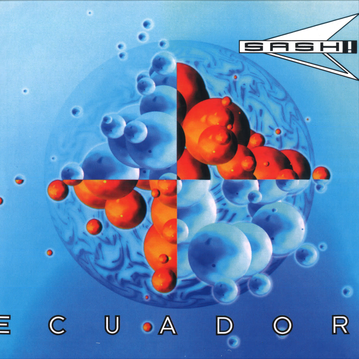 Sash! Feat. Rodriguez – Ecuador 12" (2025 Reissue, Blue Marbled Vinyl, Dance On The Beat)