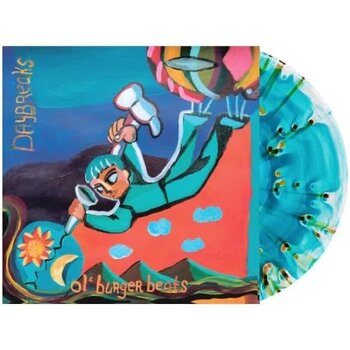 Ol' Burger Beats – Daybreaks LP (2025 Reissue, Blue Splatter Vinyl, Coalmine Records)