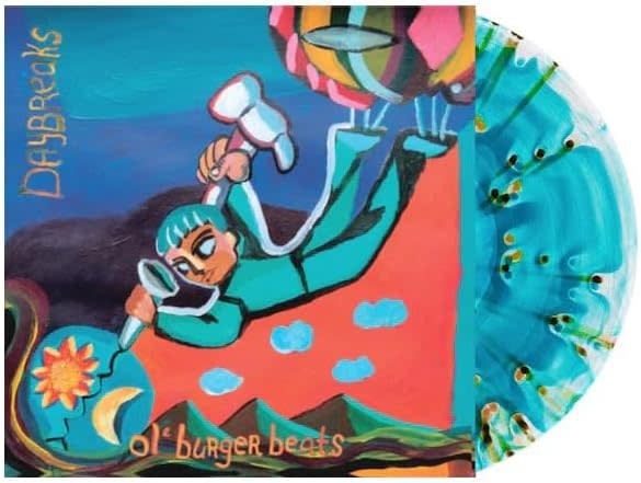 Ol' Burger Beats – Daybreaks LP (2025 Reissue, Blue Splatter Vinyl, Coalmine Records)