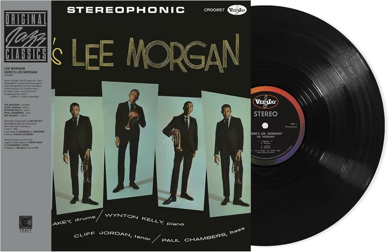 Lee Morgan – Here's Lee Morgan LP (2025 Reissue, Vee Jay Records)