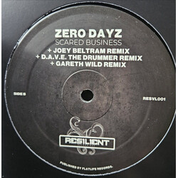Zero Dayz – Scared Business 12" (2023, Resilient Recordings)