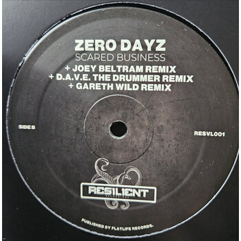 Zero Dayz – Scared Business 12" (2023, Resilient Recordings)
