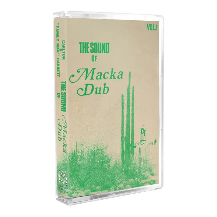 Carlton & "Family Man" Barrett - "The Sound of Macka Dub Vol. 1" Limited Edition Cassette Tape (Tiger Blood Tapes)