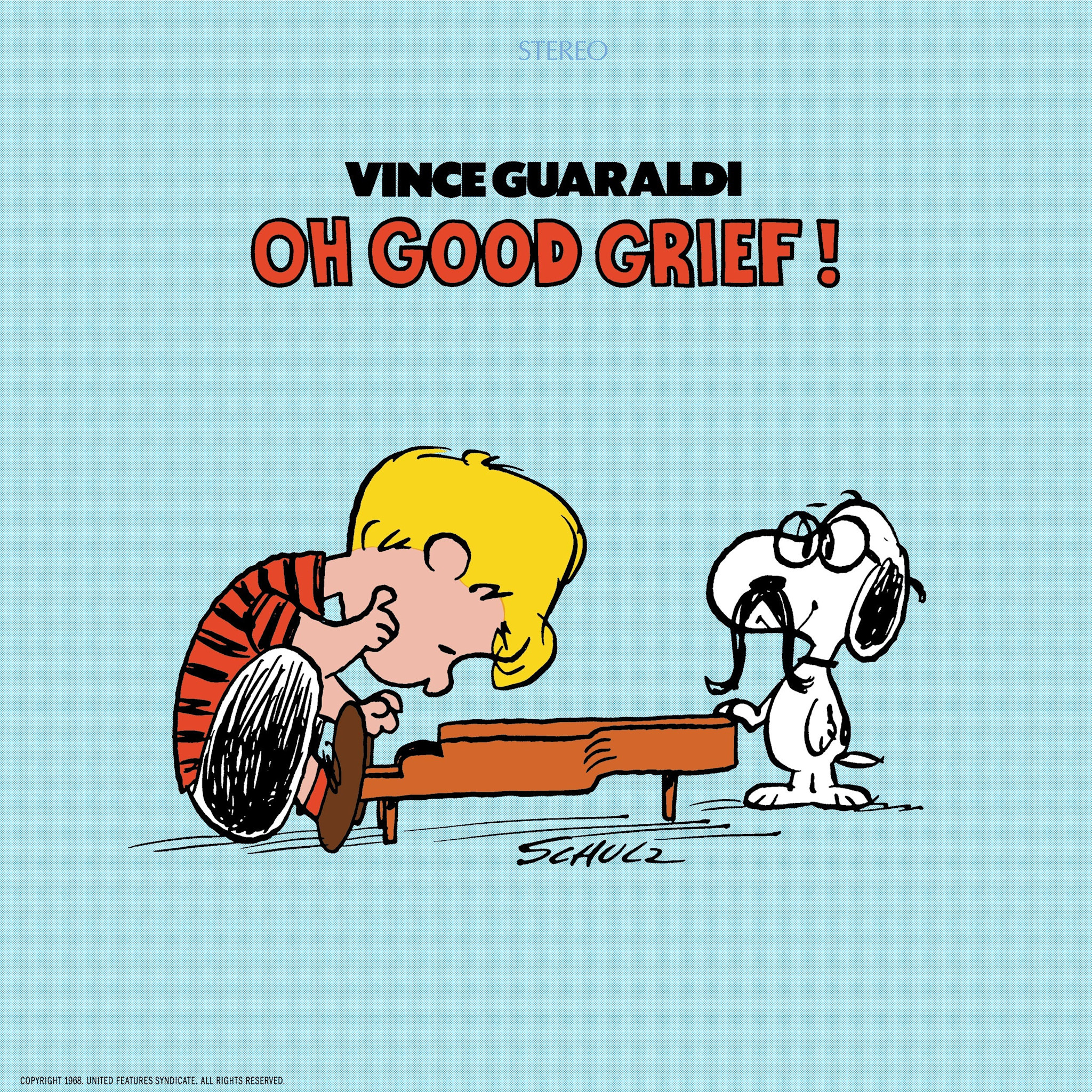 Vince Guaraldi – Oh, Good Grief! LP (2025 Reissue, Yellow Opaque Vinyl, Omnivore Recordings)