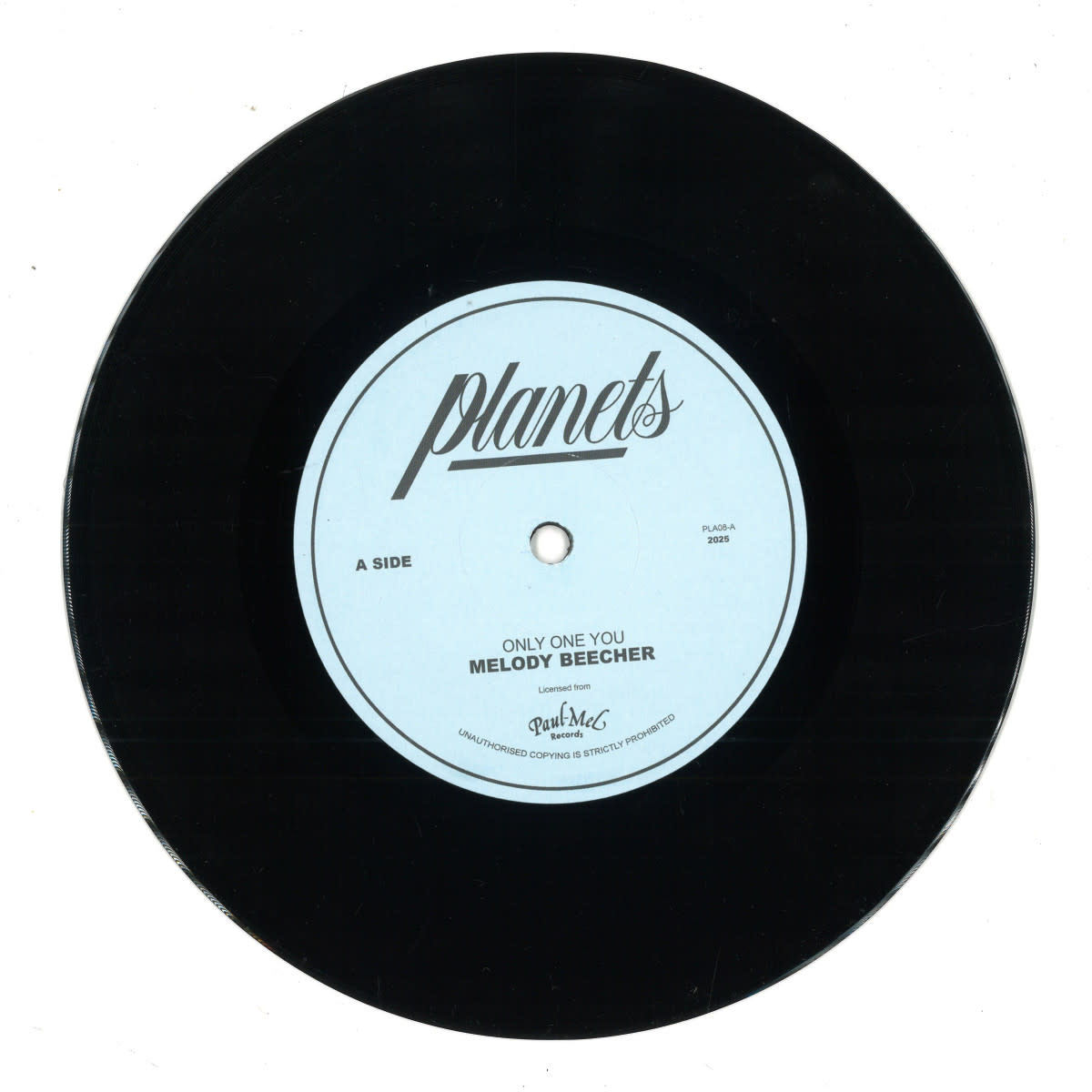 Melody Beecher – Only One You 7" (2025 Reissue, Planets)