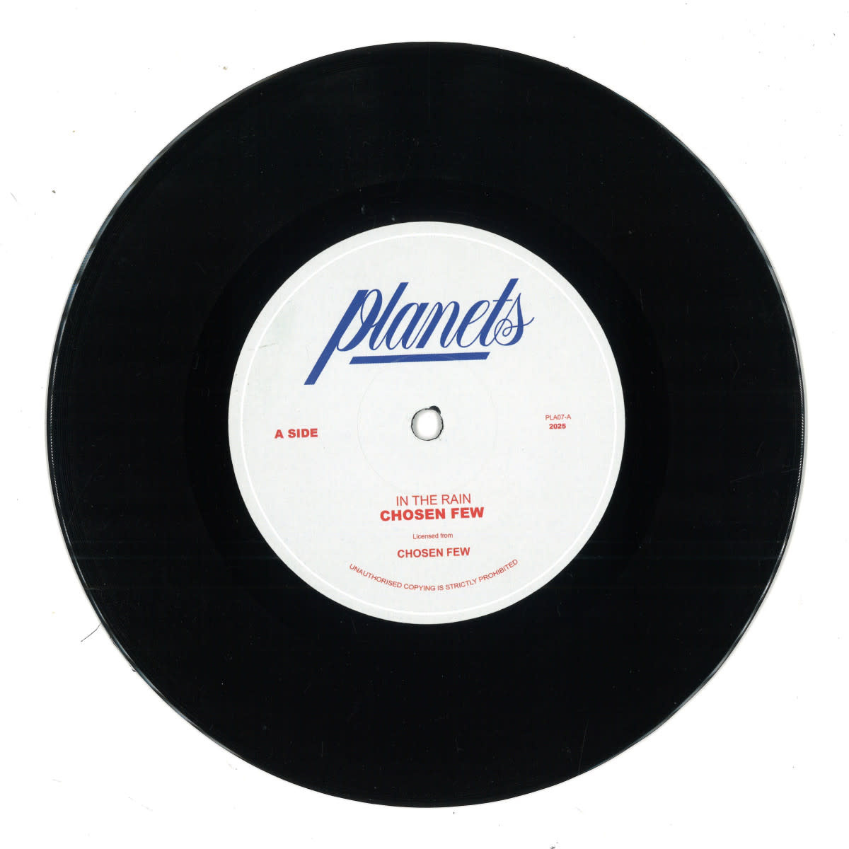 The Chosen Few – In The Rain / Rain Drops 7" (2025 Reissue, Planets)