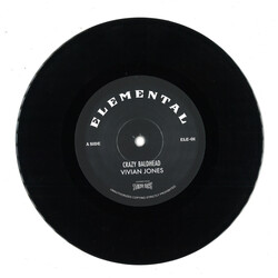 Vivian Jones / Stingray All Stars – Crazy Baldhead / Crazy Dub 7" (2025 Reissue, Elemental Records)