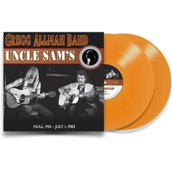 Gregg Allman Band – Uncle Sam's (Hull, MA - July 1, 1983) 2LP (2025, Trippy Tangerine Disc, Sawrite Records)