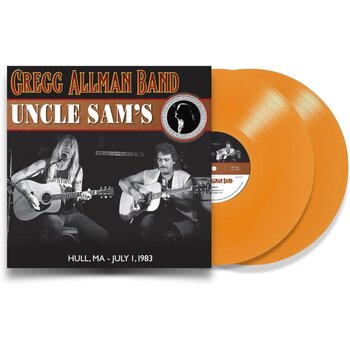 Gregg Allman Band – Uncle Sam's (Hull, MA - July 1, 1983) 2LP (2025, Trippy Tangerine Disc, Sawrite Records)