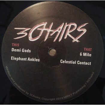 3Chairs (Theo Parrish, Kenny Dixon Jr., Marcellus Pittman, Rick Wilhite) – Demigods 12" (Three Chairs)