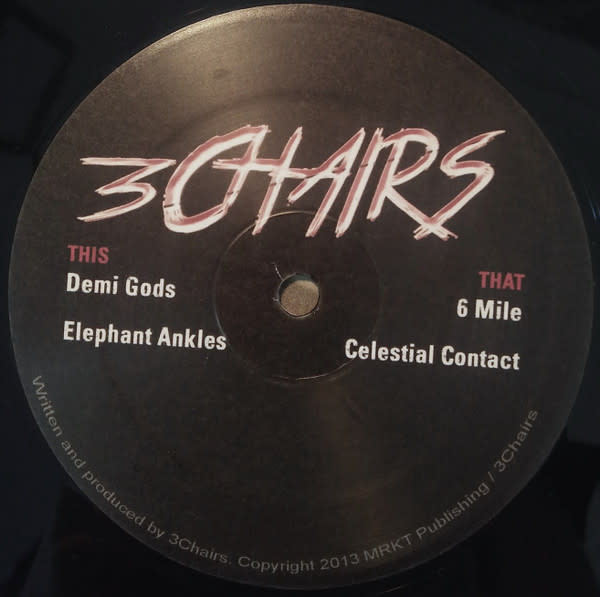 3Chairs (Theo Parrish, Kenny Dixon Jr., Marcellus Pittman, Rick Wilhite) – Demigods 12" (Three Chairs)
