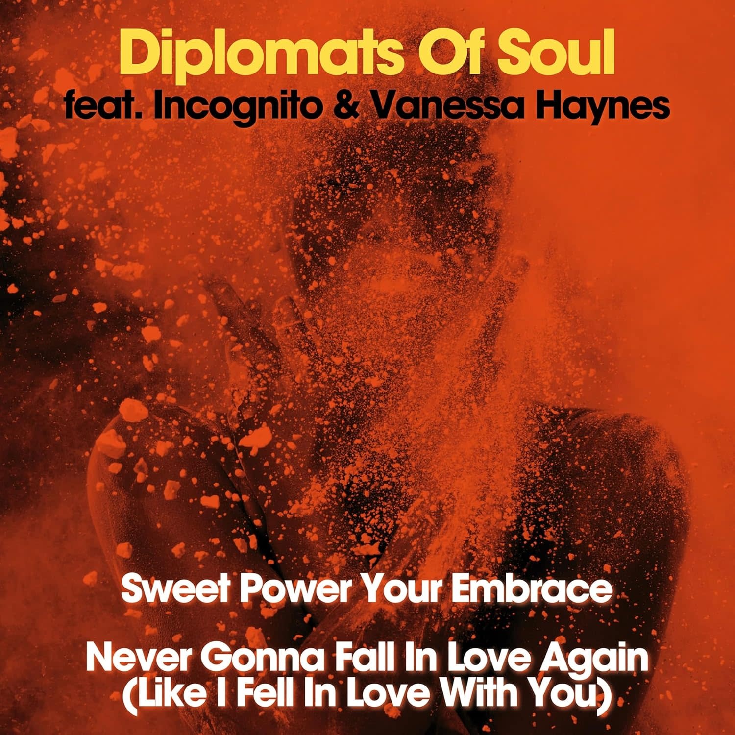 Diplomats Of Soul Feat. Incognito & Vanessa Haynes – Sweet Power Your Embrace / Never Gonna Fall In Love Again (Like I Fell In Love With You) 7" (2025, Papa Records)