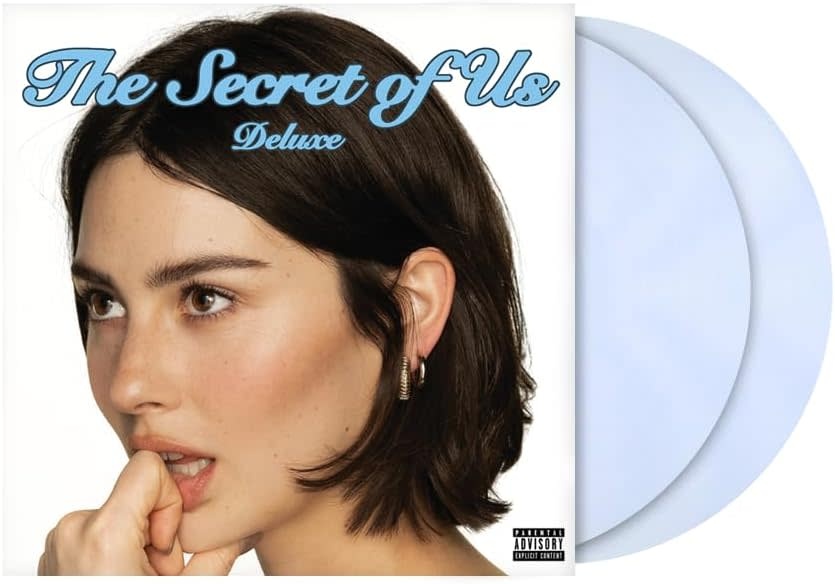 Gracie Abrams – The Secret Of Us Deluxe 2LP (2025,  White Pearl Opaque Vinyl, Interscope Records)