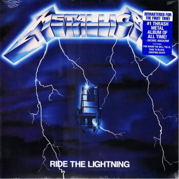Metallica -  Ride The Lightning LP (2022 Reissue)