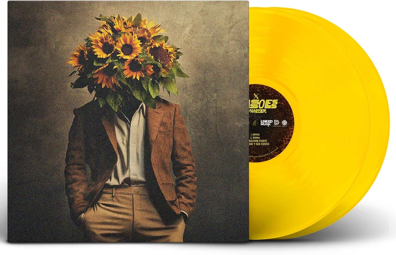 Jay Wheeler - Girasoles 2LP (2025, Yellow Sunflower Vinyl, Dynamic Records)