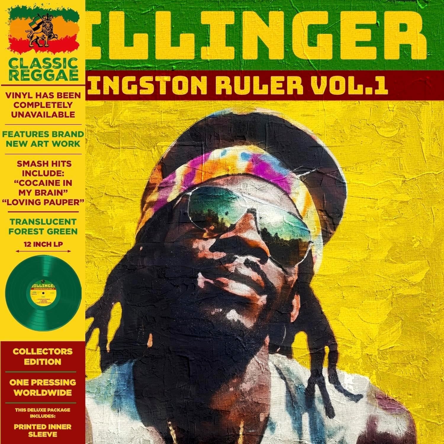Dillinger – Kingston Ruler Vol.1 LP (2025 Reissue, Culture Factory)