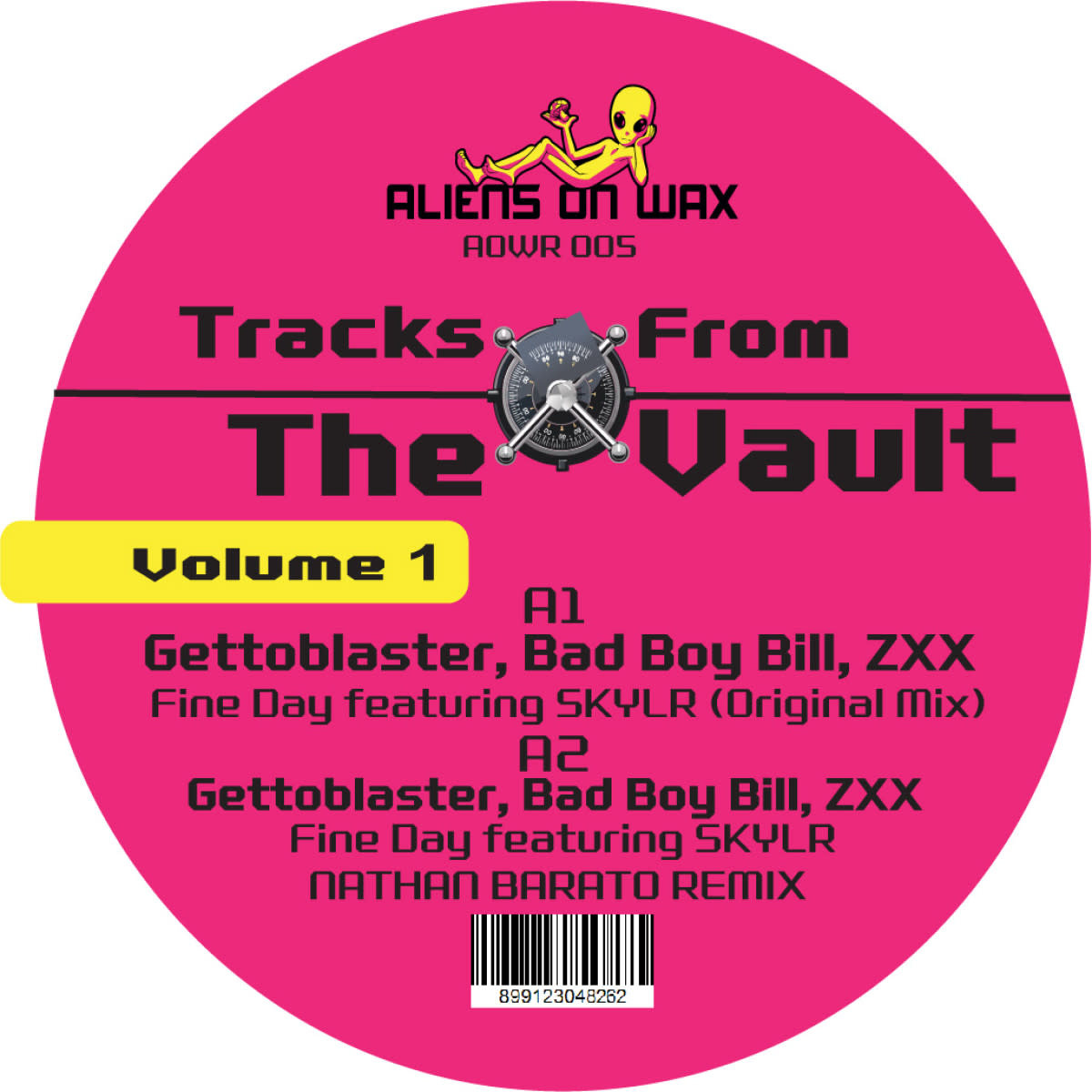Ghettoblaster & Bad Boy Bill - Tracks From The Vault Volume 1 12" (2025, Aliens On Wax)