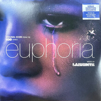 (VINTAGE) Labrinth - Euphoria: Original Score From The HBO Series 2LP [Cover:VG,Discs:NM](2023), Metallic Gold and Purple