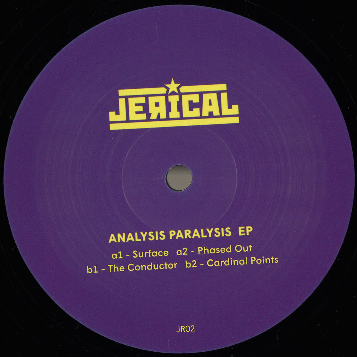 Jerical - Analysis Paralysis EP 12" (2023, Jerical Records)