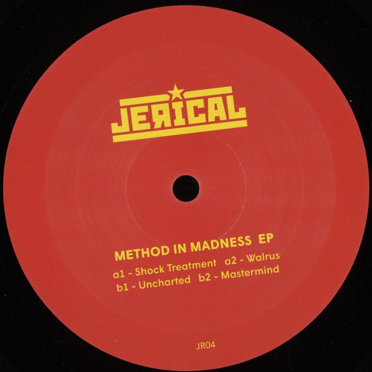 Jerical - Method Of Madness 12" (2024, Jerical Records)
